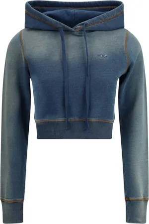 Diesel Hoodies, female, , S, Vintage Oval D Hoodie