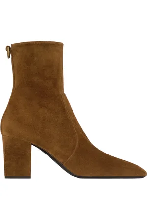 Saint Laurent Heeled Boots, female, , 4 1/2 UK, Betty 70mm Suede Boots