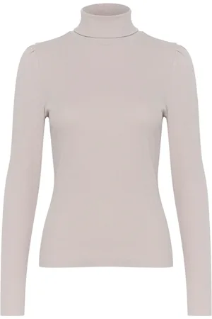 Gestuz Turtlenecks, female, , L, Rollneck Puff Top & T-Shirt