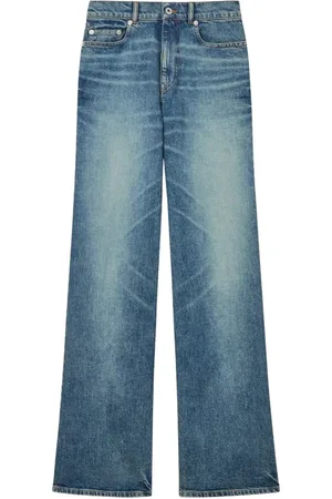 Kenzo Wide Jeans, female, , W26, Wide Leg Jeans