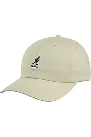 Kangol Caps, female, , ONE SIZE, Green Khaki Cotton Baseball Cap Unisex