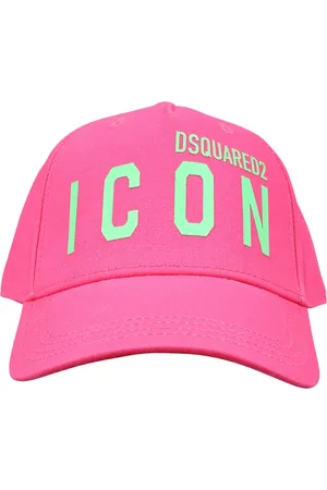 Dsquared2 Hats & Caps, unisex, , M, Neon Fuchsia Hat with Visor