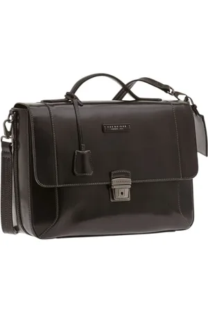 The Bridge Laptop Bags & Cases, female, , ONE SIZE, Italian Leather Briefcase Unisex