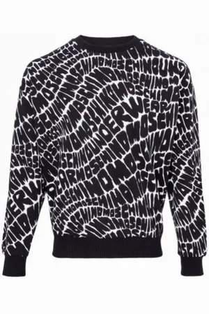 Moschino Sweatshirts, male, , XL, Cotton Long Sleeve Shirt