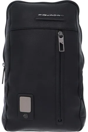 Piquadro Cross Body Bags, male, , ONE SIZE, Leather Shoulder Bag Men