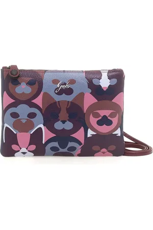 Gabs Cross Body Bags, female, , ONE SIZE, Purple Leather Beyonce M Crossbody Bag