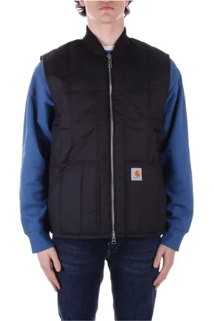 Carhartt Sleeveless Logo Front Zipper Coat