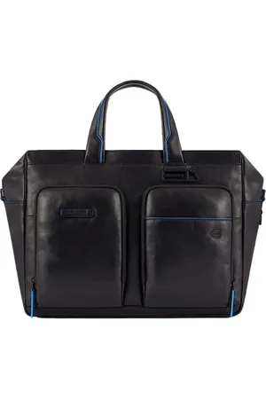 Piquadro Elegant Leather Document Holder with Laptop Compartment