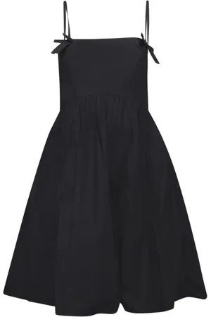 Ganni Short Dresses, female, , M, Knot Sleeveless Mini Dress