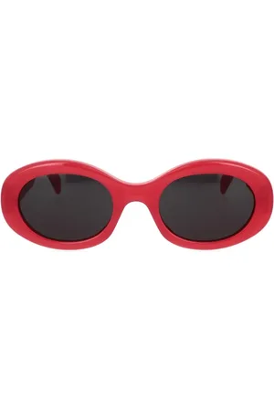 Céline Oval Sunglasses with Grey Lenses