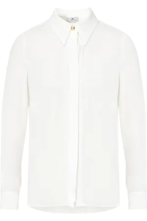 Elisabetta Franchi Shirts, female, , XL, Ivory Shirt