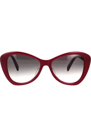 Céline Sunglasses, female, , 55 MM, Butterfly Shape Sunglasses Bordeaux Opaline