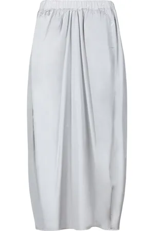 Fabiana Filippi Midi Skirts, female, , 2XS, Silk Taffeta Midi Skirt