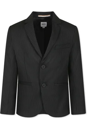 HUGO BOSS Occassion Wear, male, , 4 Y, Pinstriped Single-Breasted Blazers