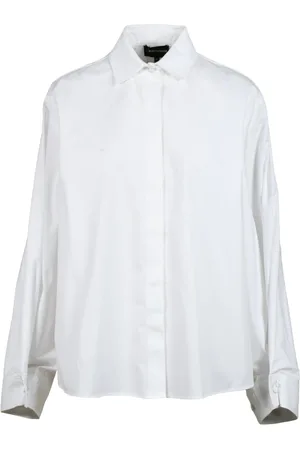 Emporio Armani Shirts, female, , 2XS, Cotton Shirt - Classic Style