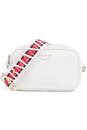 Emporio Armani Cross Body Bags, female, , ONE SIZE, Mini Bag with Ribbon Shoulder Strap and Adjustable Detachable Logo Lettering