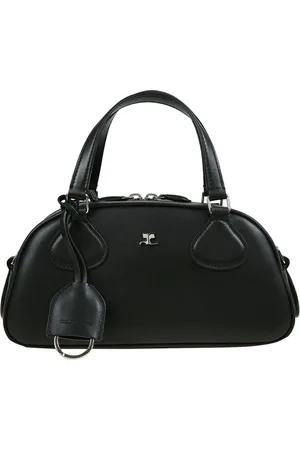 Courrèges Adjustable shoulder bag with double zipper closure