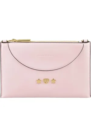 Chiara Ferragni Clutches, female, , ONE SIZE, Stylish PU Clutch Bag with Strap