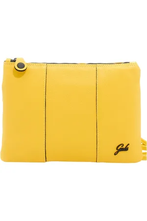 Gabs Cross Body Bags, female, , ONE SIZE, Black Leather Shoulder Bag with Zipper