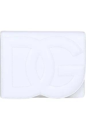 Dolce & Gabbana Leather Crossbody Bag with Logo