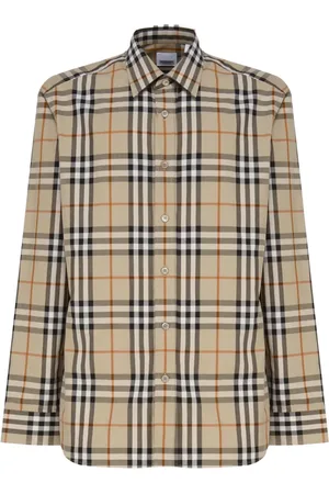 Burberry Vintage Check-pattern cotton shirt