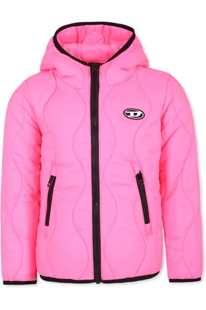 Diesel Quilted Down Jacket with Hood