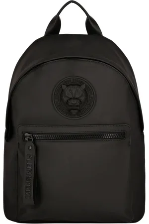 Philipp Plein Backpacks, male, , ONE SIZE, Boston Nero Backpack for Men