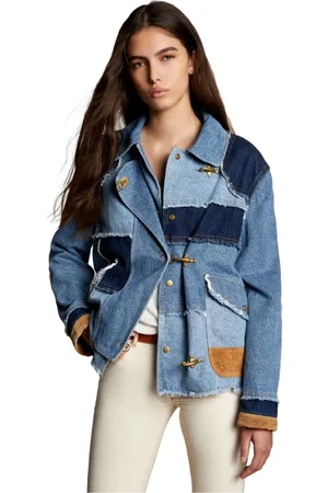 FAY Patchwork Denim Jacket