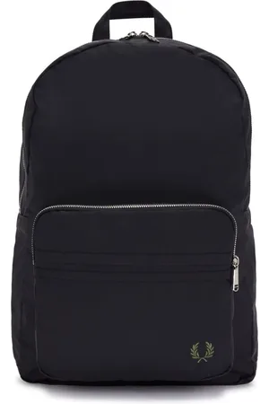 Fred Perry Backpacks, male, , ONE SIZE, Logo Embroidered Nylon Backpack