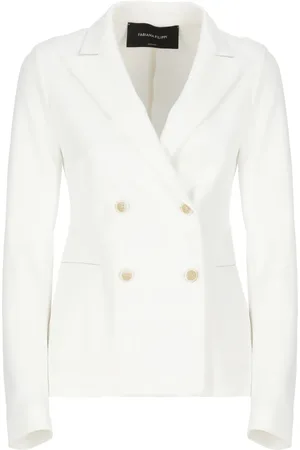 Fabiana Filippi Blazers, female, , XS, Double-Breasted Blazer with Peak Lapel