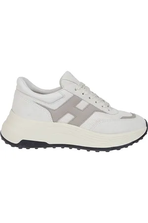 Hogan Sneakers, female, , 3 1/2 UK, Suede and Technical Fabric Trainers