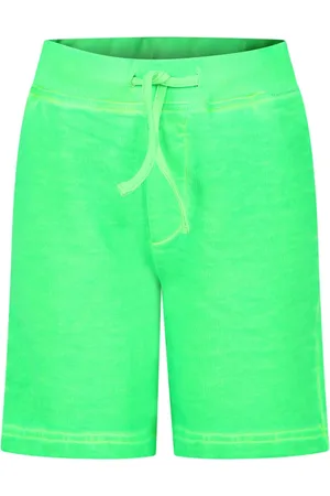 Dsquared2 Shorts, unisex, , 4 Y, Vintage Sports Shorts with Fluorescent Logo Print