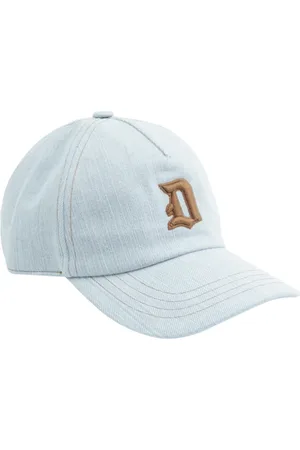 Dondup Caps, male, , ONE SIZE, Clear Denim Baseball Cap