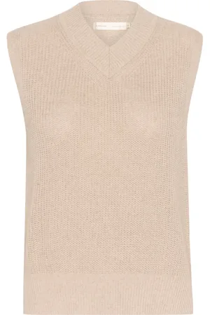 INWEAR V-Neck Knit Jumper Haze Melange