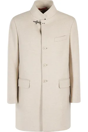 FAY Single-Breasted Coats, male, , M, Stylish Winter Coat