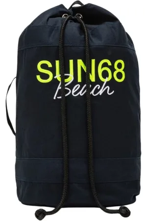 sun68 Dark Military Style Cotton Bag