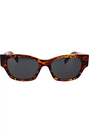Céline Sunglasses, unisex, , 54 MM, Cat-Eye Sunglasses in Havana-Leopard