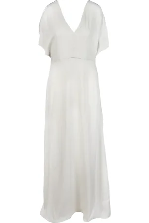 Fabiana Filippi Long dress with rhinestone details