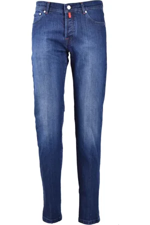 Kiton Slim-fit Jeans, male, , W32, Classic Denim Jeans for Men