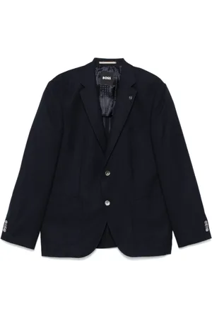 HUGO BOSS Button-Up Jacket with Pockets