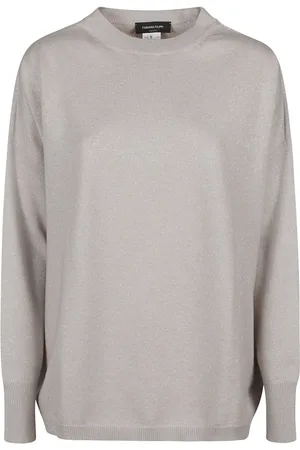 Fabiana Filippi Round-neck Knitwear, female, , M, Stylish Round Neck Jumper