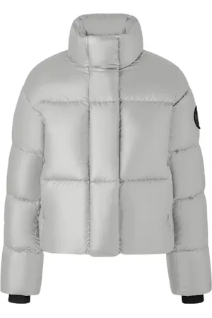 Canada Goose Down Jackets, female, , XS, Silver Puffer Jacket Cypress Style