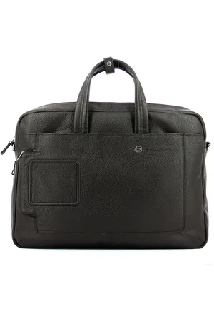 Piquadro Brown Laptop Bag with Multiple Compartments