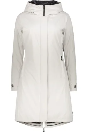 HERNO Parkas, female, , S, Waterproof Hooded Down Jacket with Two-Way Zip