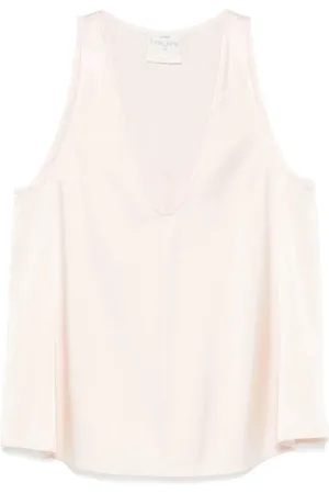 FORTE FORTE Silk Top and Skirt Set