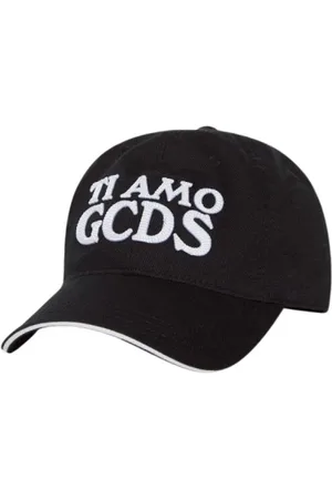 GCDS Cotton cap with Ti Amo embroidery