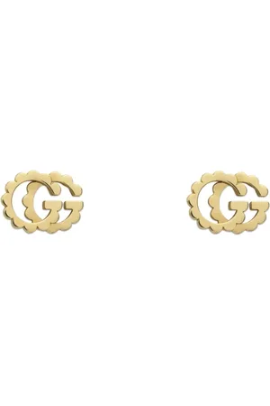 Gucci Earrings, female, , ONE SIZE, Ybd481677001 - 18kt gold - GG Running stud earrings in 18kt gold
