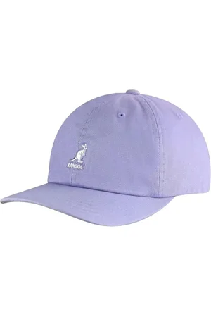 Kangol Lilac Cotton Baseball Cap Unisex