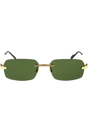 Cartier Sunglasses, unisex, , 58 MM, Vintage Rectangular Sunglasses Ct0271S 002