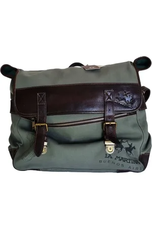 La Martina Shoulder Bags, male, , ONE SIZE, Weekend Bag Travel Document Holder Grey Men